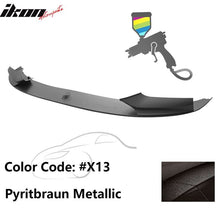 Load image into Gallery viewer, 2011-2016 BMW F10 Performance Style Front Bumper Lip Spoiler PP