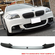 Load image into Gallery viewer, 2011-2016 BMW F10 Performance Style Front Bumper Lip Spoiler PP