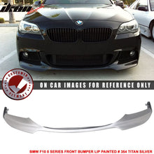 Load image into Gallery viewer, 2012-2016 BMW F10 5 Series M Sport Mtech V Style Front Bumper Lip