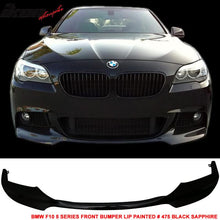 Load image into Gallery viewer, 2012-2016 BMW F10 5 Series M Sport Mtech V Style Front Bumper Lip