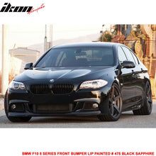 Load image into Gallery viewer, 2012-2016 BMW F10 5 Series M Sport Mtech V Style Front Bumper Lip