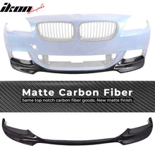 Load image into Gallery viewer, 2012-2016 BMW F10 5 Series M Sport Mtech V Style Front Bumper Lip