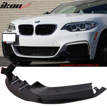 Load image into Gallery viewer, 2014-2021 BMW F22 2 Series MTech Performance Style Front Bumper Lip PP