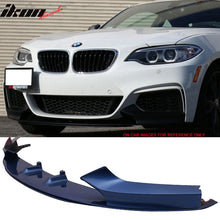 Load image into Gallery viewer, 2014-2021 BMW F22 2 Series MTech Performance Style Front Bumper Lip PP