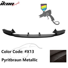 Load image into Gallery viewer, 2014-2021 BMW F22 2 Series MTech Performance Style Front Bumper Lip PP