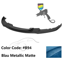 Load image into Gallery viewer, 2012-2018 BMW F30 3 Series M Sport Front Bumper Lip Chin Spoiler