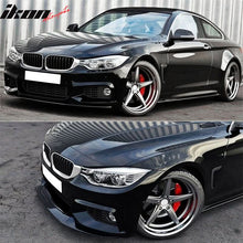 Load image into Gallery viewer, 2014-2020 BMW F32 F33 F36 Unpainted Black Front Bumper Lip PU