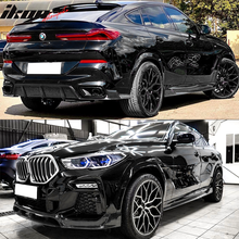 Load image into Gallery viewer, Fits 20-23 G06 X6 M Sport IKON CF Print Front Rear Lip Side Skirt