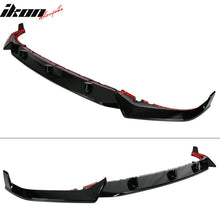 Load image into Gallery viewer, 2019-2022 BMW G07 X7 M Sport Gloss Black ABS Front Bumper Lip Spoiler