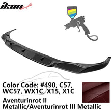 Load image into Gallery viewer, 2020-2022 BMW 7 G12 IKON Style Painted Front Bumper Lip Spoiler PP