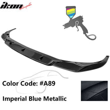 Load image into Gallery viewer, 2020-2022 BMW 7 G12 IKON Style Painted Front Bumper Lip Spoiler PP