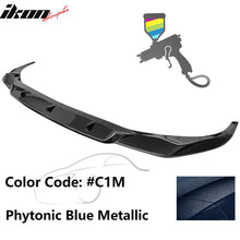 Load image into Gallery viewer, 2020-2022 BMW 7 G12 IKON Style Painted Front Bumper Lip Spoiler PP
