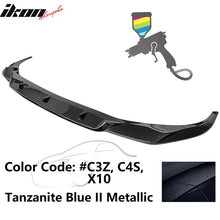 Load image into Gallery viewer, 2020-2022 BMW 7 G12 IKON Style Painted Front Bumper Lip Spoiler PP