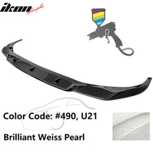 Load image into Gallery viewer, 2020-2022 BMW 7 G12 IKON Style Painted Front Bumper Lip Spoiler PP