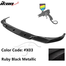Load image into Gallery viewer, 2020-2022 BMW 7 G12 IKON Style Painted Front Bumper Lip Spoiler PP