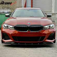 Load image into Gallery viewer, 2019-2022 BMW G20 330i M Sport M340i 3PC Front Bumper Lip PP