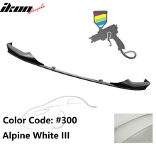 Load image into Gallery viewer, 2017-2020 BMW 5 Series G30 M Sport Painted Front Bumper Lip Spoiler PP