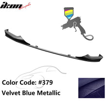 Load image into Gallery viewer, 2017-2020 BMW 5 Series G30 M Sport Painted Front Bumper Lip Spoiler PP