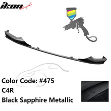 Load image into Gallery viewer, 2017-2020 BMW 5 Series G30 M Sport Painted Front Bumper Lip Spoiler PP