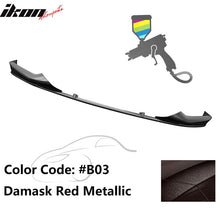 Load image into Gallery viewer, 2017-2020 BMW 5 Series G30 M Sport Painted Front Bumper Lip Spoiler PP