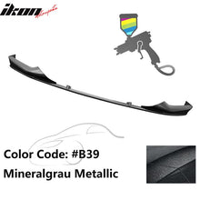 Load image into Gallery viewer, 2017-2020 BMW 5 Series G30 M Sport Painted Front Bumper Lip Spoiler PP