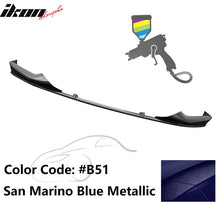 Load image into Gallery viewer, 2017-2020 BMW 5 Series G30 M Sport Painted Front Bumper Lip Spoiler PP