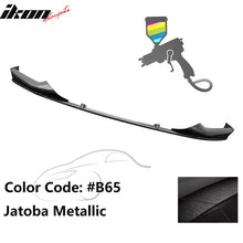Load image into Gallery viewer, 2017-2020 BMW 5 Series G30 M Sport Painted Front Bumper Lip Spoiler PP