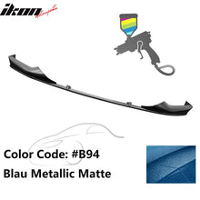 Load image into Gallery viewer, 2017-2020 BMW 5 Series G30 M Sport Painted Front Bumper Lip Spoiler PP