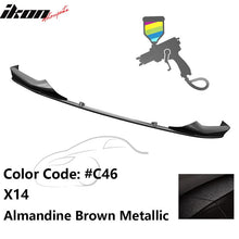 Load image into Gallery viewer, 2017-2020 BMW 5 Series G30 M Sport Painted Front Bumper Lip Spoiler PP