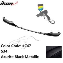 Load image into Gallery viewer, 2017-2020 BMW 5 Series G30 M Sport Painted Front Bumper Lip Spoiler PP