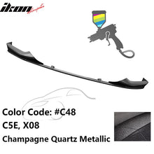 Load image into Gallery viewer, 2017-2020 BMW 5 Series G30 M Sport Painted Front Bumper Lip Spoiler PP