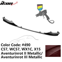 Load image into Gallery viewer, 2017-2020 BMW 5 Series G30 M Sport Painted Front Bumper Lip Spoiler PP