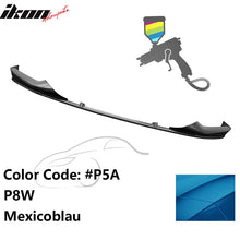 Load image into Gallery viewer, 2017-2020 BMW 5 Series G30 M Sport Painted Front Bumper Lip Spoiler PP