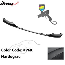 Load image into Gallery viewer, 2017-2020 BMW 5 Series G30 M Sport Painted Front Bumper Lip Spoiler PP