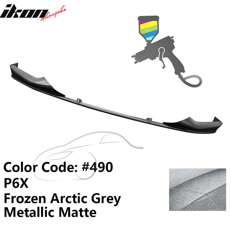 2017-2020 BMW 5 Series G30 M Sport Painted Front Bumper Lip Spoiler PP