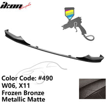 Load image into Gallery viewer, 2017-2020 BMW 5 Series G30 M Sport Painted Front Bumper Lip Spoiler PP