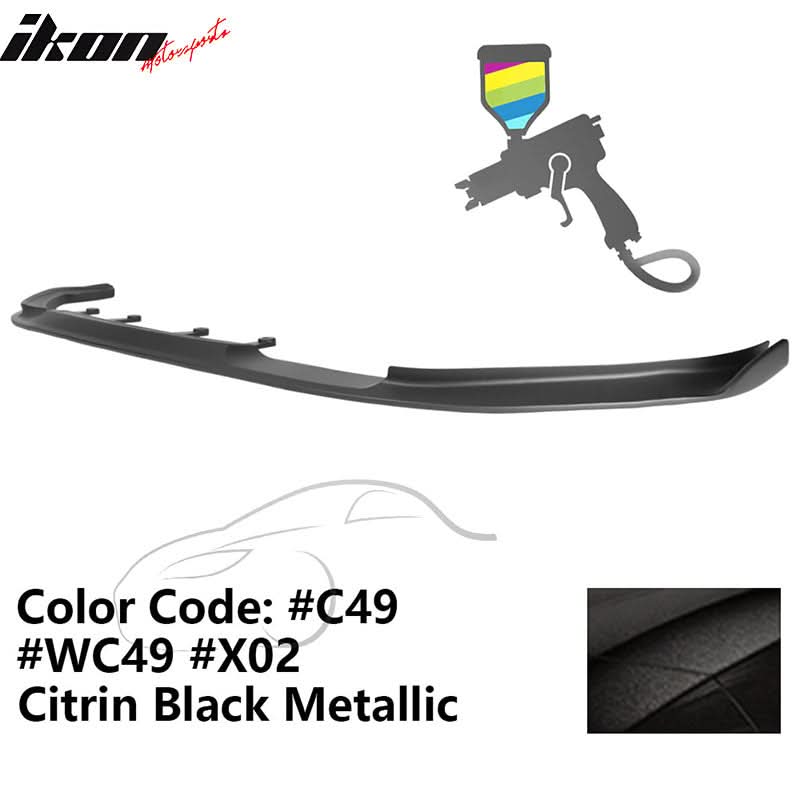 2017-2020 BMW G30 5 Series M Sport HM Painted Front Bumper Lip ABS