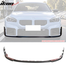 Load image into Gallery viewer, 2023-2024 BMW G87 M2 M Performance 3PC Front Bumper Lip