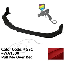 Load image into Gallery viewer, 2010-2015 Chevrolet Camaro ZL1 Painted Front Bumper Lip PP
