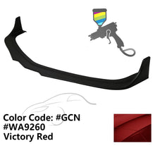 Load image into Gallery viewer, 2010-2015 Chevrolet Camaro ZL1 Painted Front Bumper Lip PP