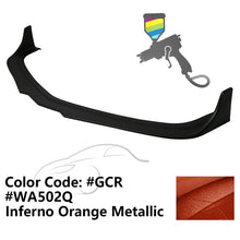 Load image into Gallery viewer, 2010-2015 Chevrolet Camaro ZL1 Painted Front Bumper Lip PP