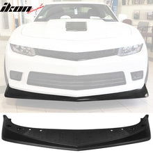 Load image into Gallery viewer, 2014-2015 Chevy Camaro Z28 Style Matte Black PP Front Bumper Lip