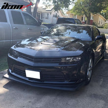 Load image into Gallery viewer, 2014-2015 Chevy Camaro Z28 Style Matte Black PP Front Bumper Lip