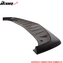 Load image into Gallery viewer, 2014-2015 Chevy Camaro SS Z28 Style Front Bumper Lip Carbon Fiber CF