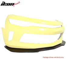 Load image into Gallery viewer, 2016-2018 Chevy Camaro V6 1LE Style Unpainted Front Bumper Spoiler PU