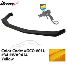 Load image into Gallery viewer, 2016-2024 Chevy Camaro SS V8 OE Style Painted Front Bumper Lip