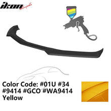 Load image into Gallery viewer, 2016-2024 Chevy Camaro Front Lip Spoiler 1LE Style 3PCS ABS