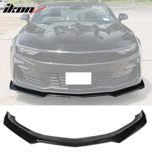 Load image into Gallery viewer, 2016-2024 Chevy Camaro Front Lip Spoiler 1LE Style 3PCS ABS