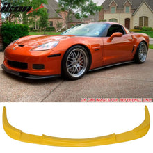 Load image into Gallery viewer, 2005-2013 Chevy Corvette C6 Z06 ZR1 Style Front Bumper Lip Spoiler PU