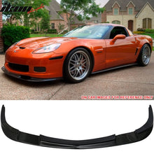 Load image into Gallery viewer, 2005-2013 Chevy Corvette C6 Z06 ZR1 Style Front Bumper Lip Spoiler PU